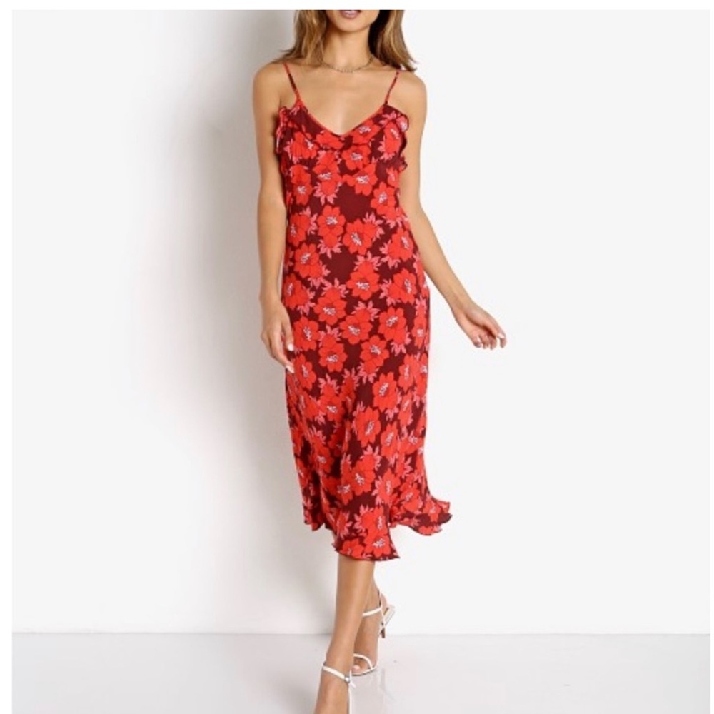 Rollas Floral Dress